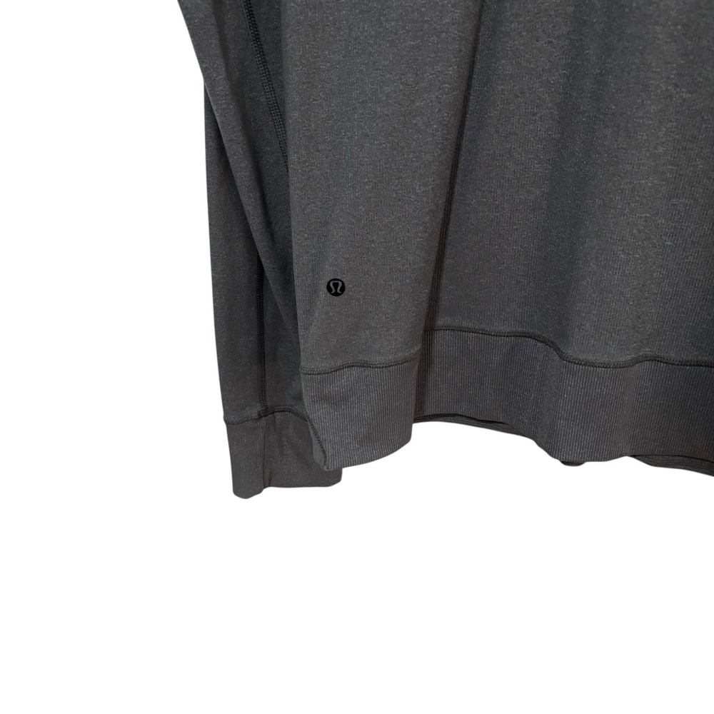 Lululemon Shift Track Jacket Men's XL Gray Full Zip Stretch Active Gym 23 x 28 - Picture 5 of 9